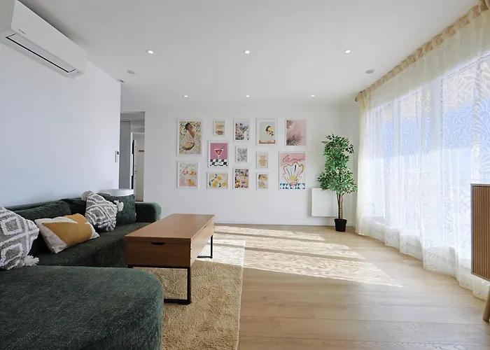 شقة Vue Sublime, Terrasse Ensoleillee Et Parking نيس